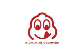 Das Michelin Bib Gourmand Logo