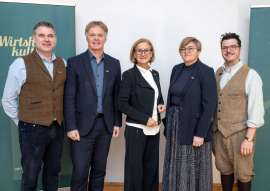 copyright: NLK Khittl | v.l.n.r.: Frey, Duscher, Mikl-Leitner, Haselsteiner, Rameder