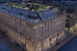 Aussenansicht des Mandarin Oriental Wien