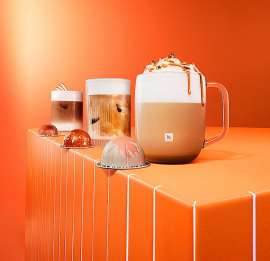Coffees to Crave: Nespresso bring mit der neuen Fall Kollektion aromatisierte Saisonalkaffees anch Hause - hier in drei Gl�sern k�stlich vorbereitet