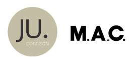 Die beiden Logos von ju.connect und M.A.C. Hoffmann