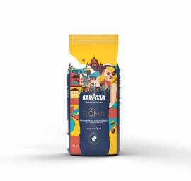 Eine Packung Lavazza Tales of Italy: Roma 450g ganze Bohnen