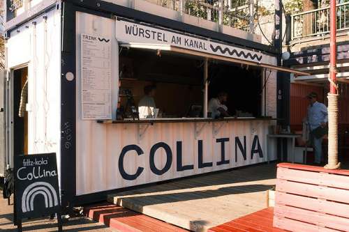 W�rste am Kanal - Aussenansicht